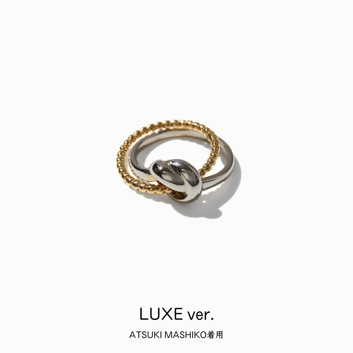 増子敦貴A.MOON Double Moon Ring LUXE ver.- LUXE ver. | A.MOON